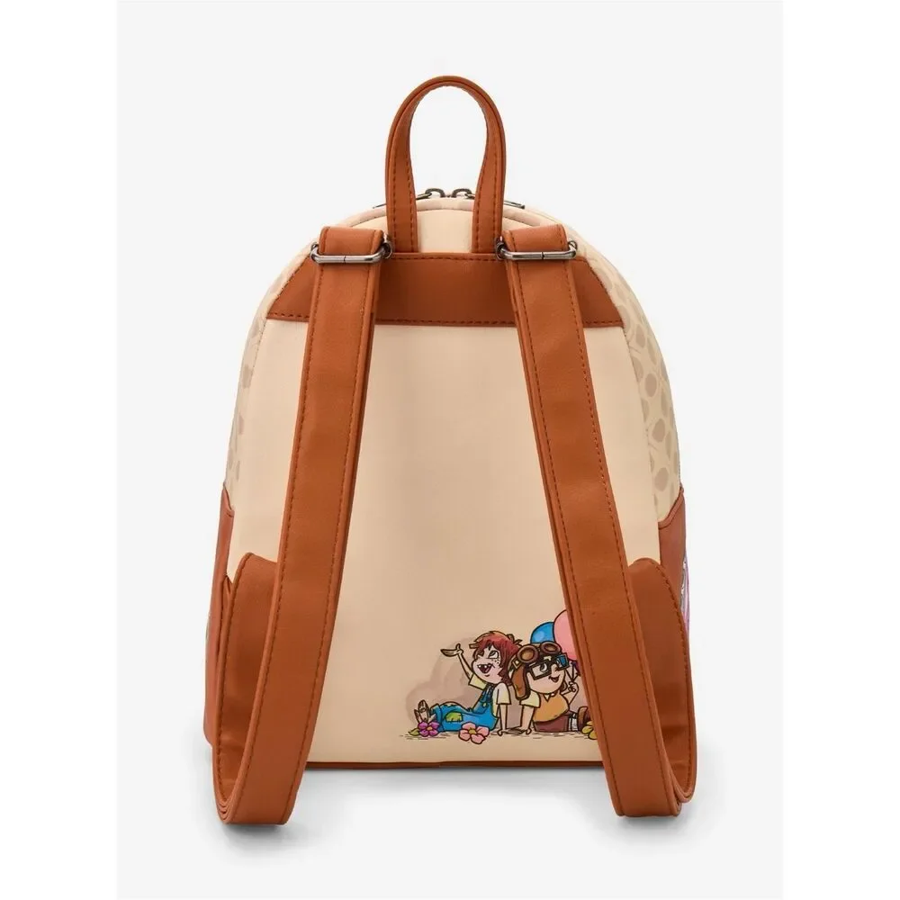 Loungefly Disney Pixar Up Carl & Ellie Balloon Cart Mini Backpack